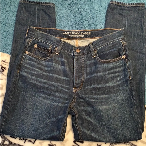 American Eagle Vintage Hi-Rise Button Fly sz8 nwot - Picture 3 of 4
